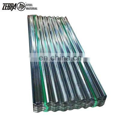 DX51D Cold Rolled Zinc Coated Galvanized Steel Sheet Corrugated GI Metal Steel Sheet For Roofing Materials