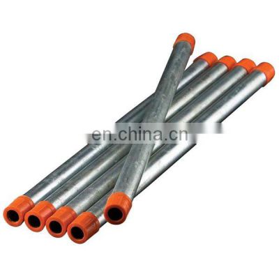G90 G210 G360 Zinc Coated NPT Threaded GI Pipe Galvanized Steel Pipe for Building Construction
