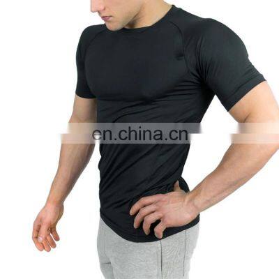 Custom Fitted Gym T-Shirt Manufacturer New Arrival Hot Seller Amazon