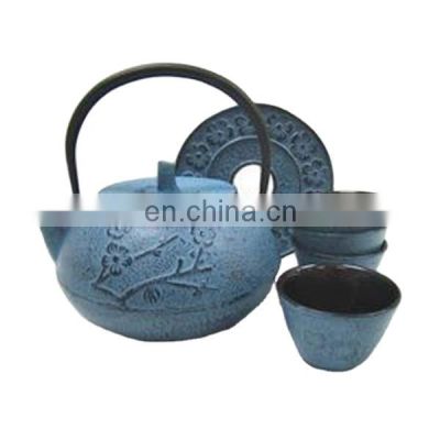 Enamel Tea Kettle With Stainless Steel Infuser Japanese Tetsubin Tea Kettle Cast Iron Teapot