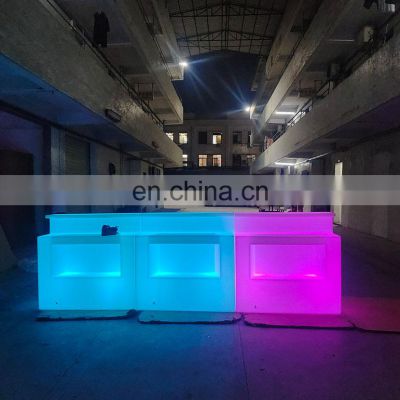 Counter Dining Table Tables Bar Counter Hot Selling Glowing Bar Counter for Sales