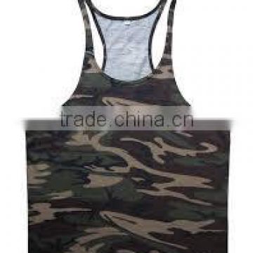 camouflage stringers tank top