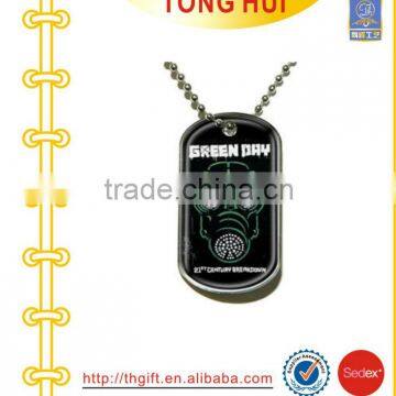 Manufacturer jewelry Green Dry dog tag necklace