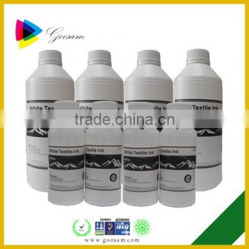 For epson surecolor f2000 inkjet printer white textile ink with Pretreatment liquid