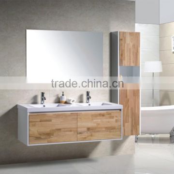 2015 New design Wall Mounted Oak Bathroom vanity 9005