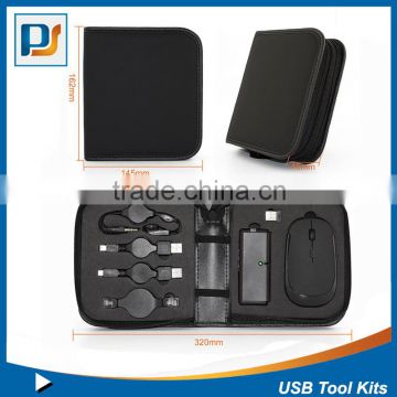 Black color 6pc laptop kits, Universal Portable USB Kit for Laptop