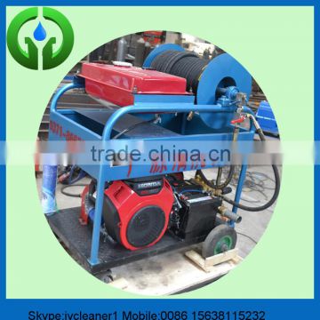 water jet cleaning machine sewer pipe cleaning machine gasoline