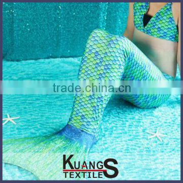 wholesale cheap mermaid tail fabric for swimming