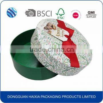 High Quality Top Sale Large Size Cardboard Paper Round Gift Boxes