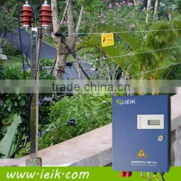 LCD Electric Fence Energizer Alarm System for villas
