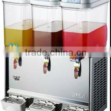 Hot sale Beverage dispenser/Juice dispenser 18L (Three bowls)