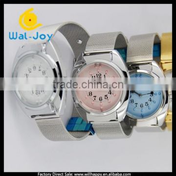 WJ-3548-2 touch type best selling Japanese movement talking wrist watches for blind people