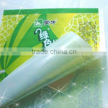 BOPP pearlized/BOPP laminated film for ice cream frozen plastic packaging bag