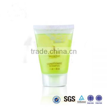 Clear hotel shower gel cosmetic plastic tube 20-30ml