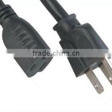 North American extension cord UL approval NEMA standard