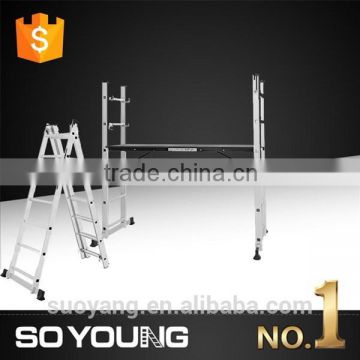 Aluminium super ladder Scaffolding EN131 certificate