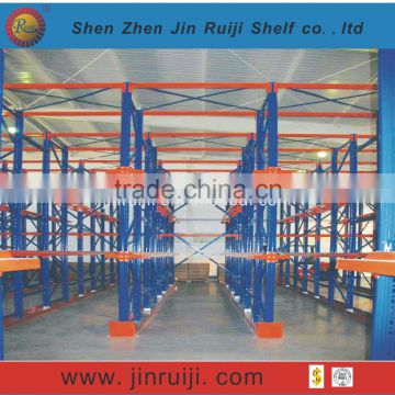 Warehouse shelving adjustable pallet racking system price