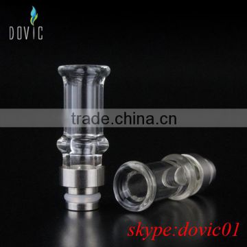 Dovic ecig drip tips with glass material