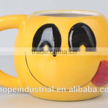 promotion ceramic emoji mug