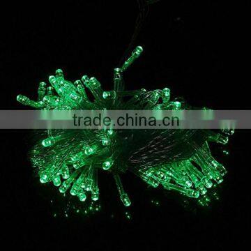 LED flexible string type decorative Chrismas,Christmas light 100leds RGB led string light for birthday party decorations