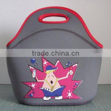 2014 fashionable elastic and durable thermal lunch bag
