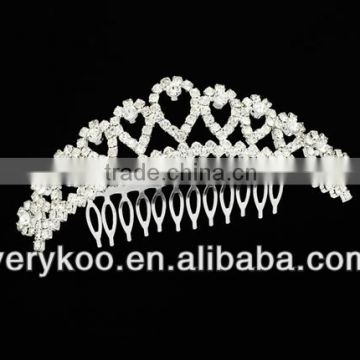 2014 new beautiful fashion jewelery accessories big pageant crowns for saleJS-00083
