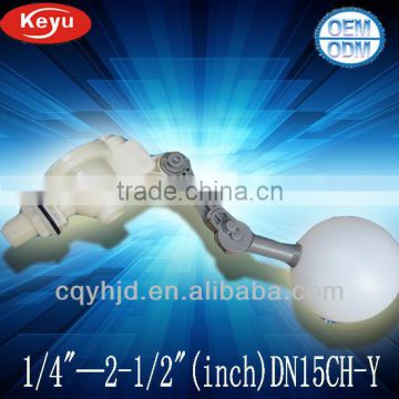 DN15CH-Y 1/2" Adjustable Plastic Float Valve For Water Tank