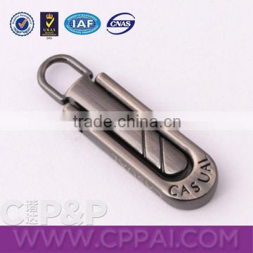 Latest special design garment zipper puller with three moveable parts