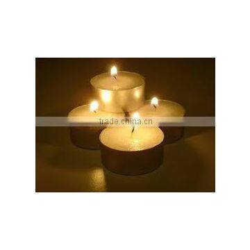 3" floating candles beewax