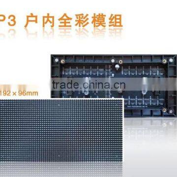 New product high brightness indoor 64x32 led display module dot matrix p3 full color led module