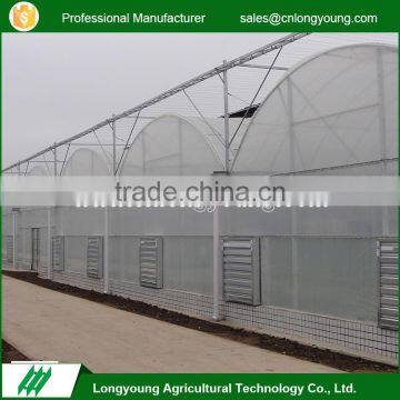 Multi purpose temperature control anti-aging greenhouses for roses