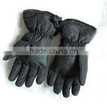 Wholesale Unisex 3AA battery head ski gloves with heating pad