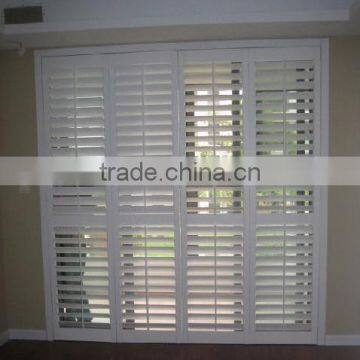 heze kaixin white paint wooden shutter window