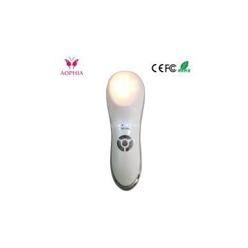 Handheld Home Use Skin Care device Vibration +Photo LED therapy beauty device