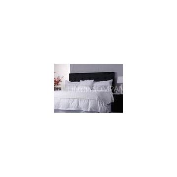 250TC Combed Cotton Striped Luxury Hotel Bedding Sets , Hotel Style Bed Sheet Set
