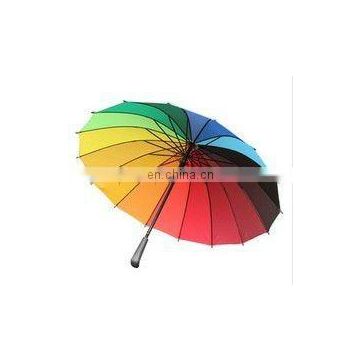 rpet eco-friendly promotional black glof umbrella