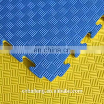 Yellow Color T Pattern Tatami Puzzle Karate Mats