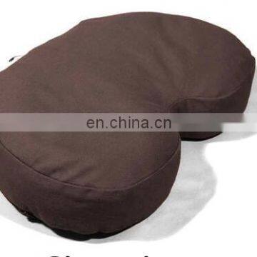 Organic Printed Custom Buckwheat Zafu Yoga Round Mditation Cushion Crescent
