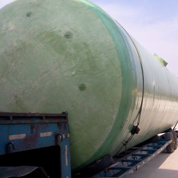 Less Space Biogas Septic Fiberglass Drop Tank