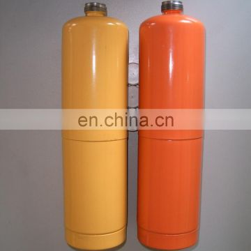 EN standard mapp gas cylinder for welding, deicing, heating