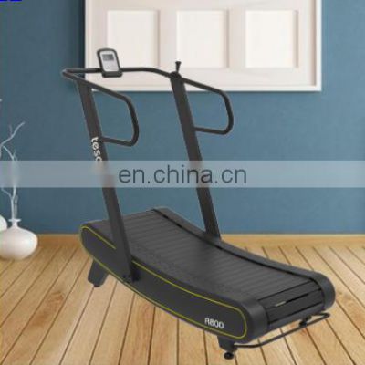 high quality curved treadmill manual no motor self-powered air runner curve treadmill home use treadmill