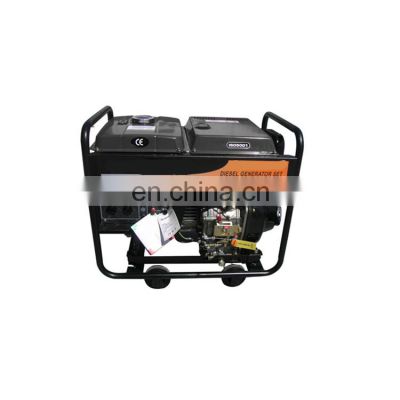 Small Open Type Rated Power 3-8KW Diesel Generator