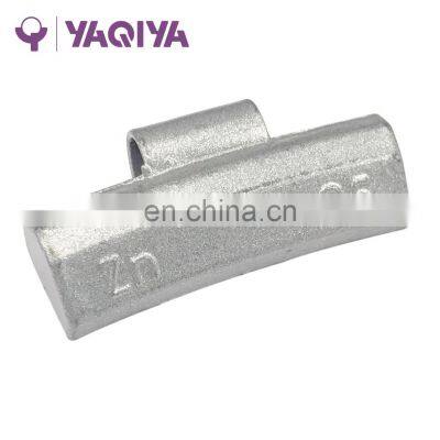 5-60gram Zinc Clip on Wheel Weights for Alloy Wheel/Steel wheel balance weight with CE