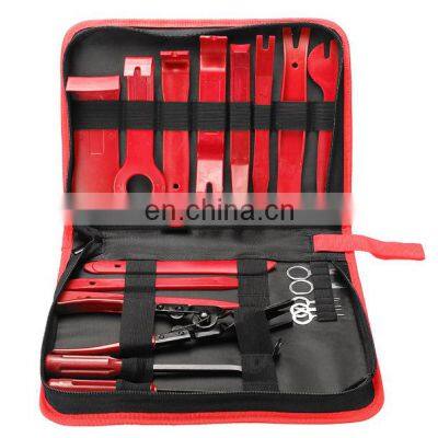 JZ 19Pcs Nylon Material Different Shapes and Thicknesses Sturdy and Durable Car Trim Removal Tool Set