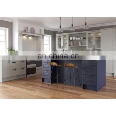 MDF Plywood Lacquer Wood Veneer Kitchen Cabinet For Wholesales