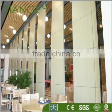 Great soundproof effect and space division movable wall
