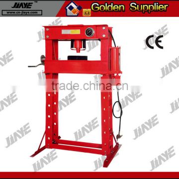 50 Ton Hydraulic Shop Press with Gauge Pneumatic