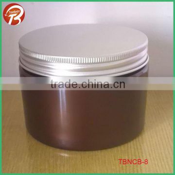 280ML wide mouth plastic jar with aluminum cap TBNCB-8