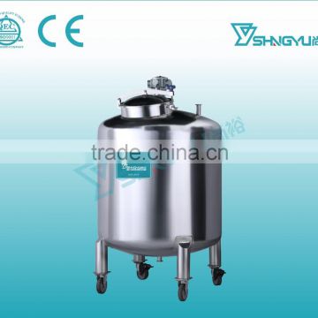 Alibaba small stainless steel water pot storage tank can be moved