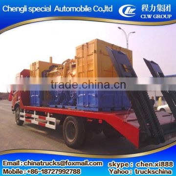 High quality newest low loader truck low bed truck